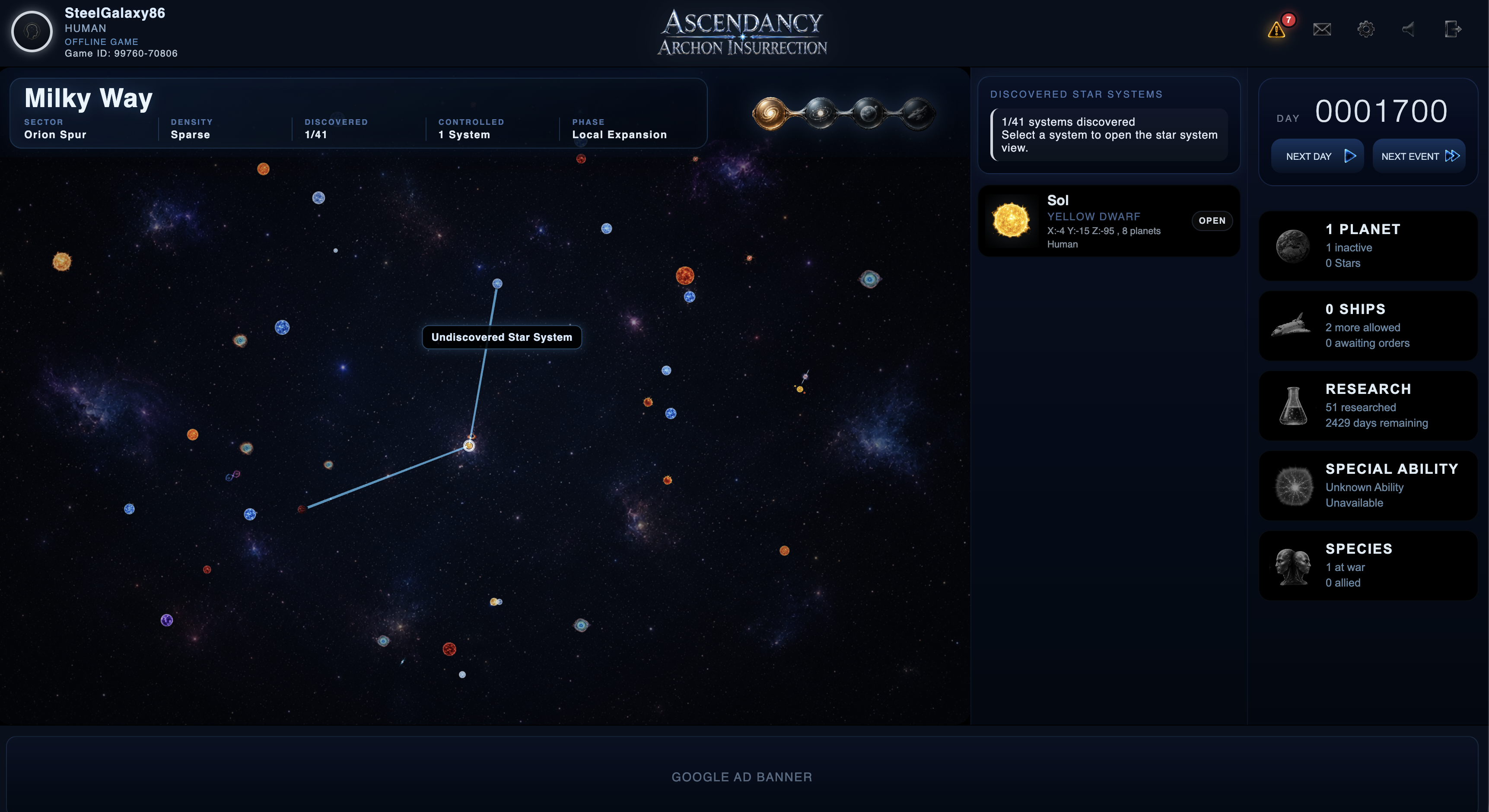 Gameplay: Galaxy